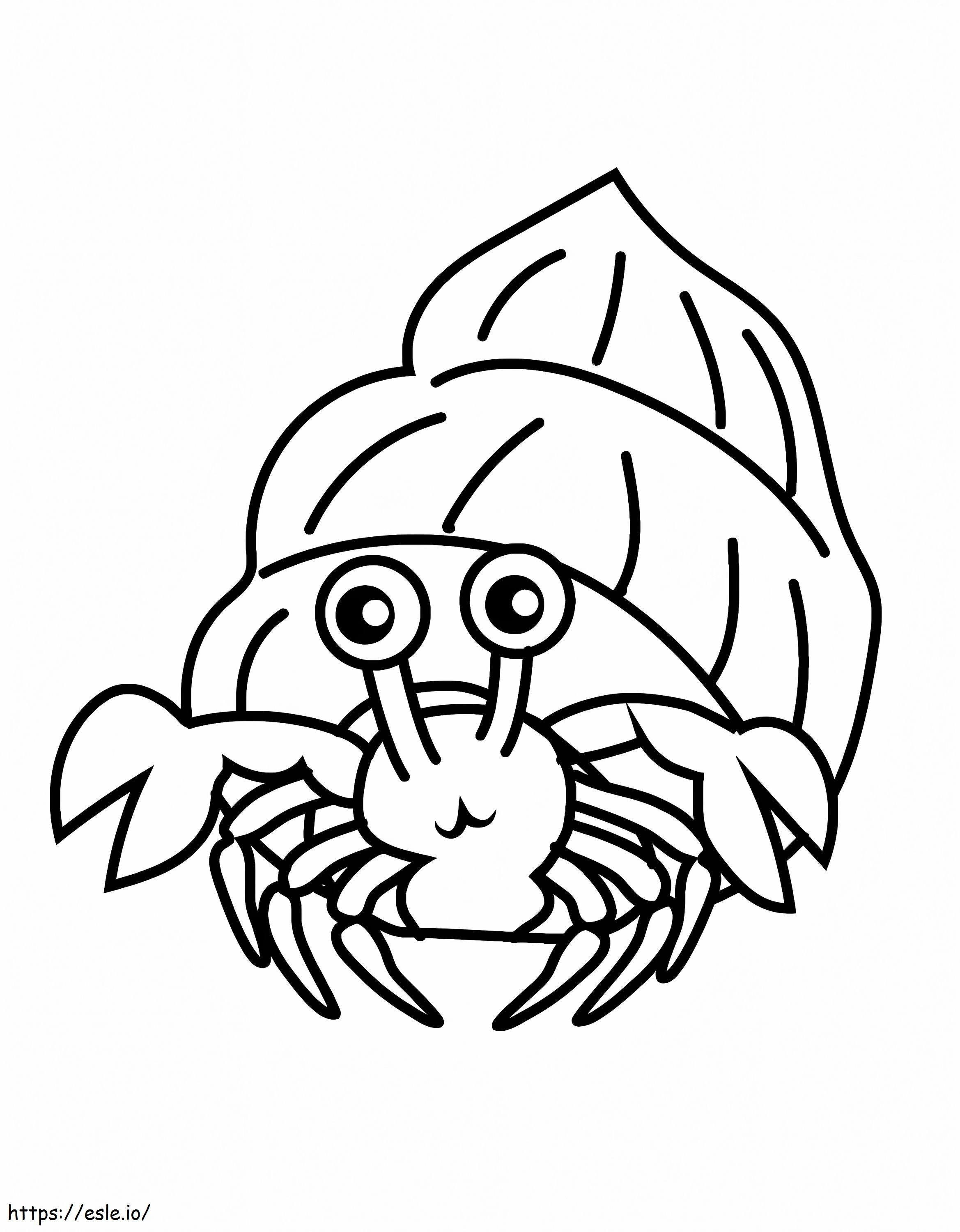 Hermit Crab 11 coloring page