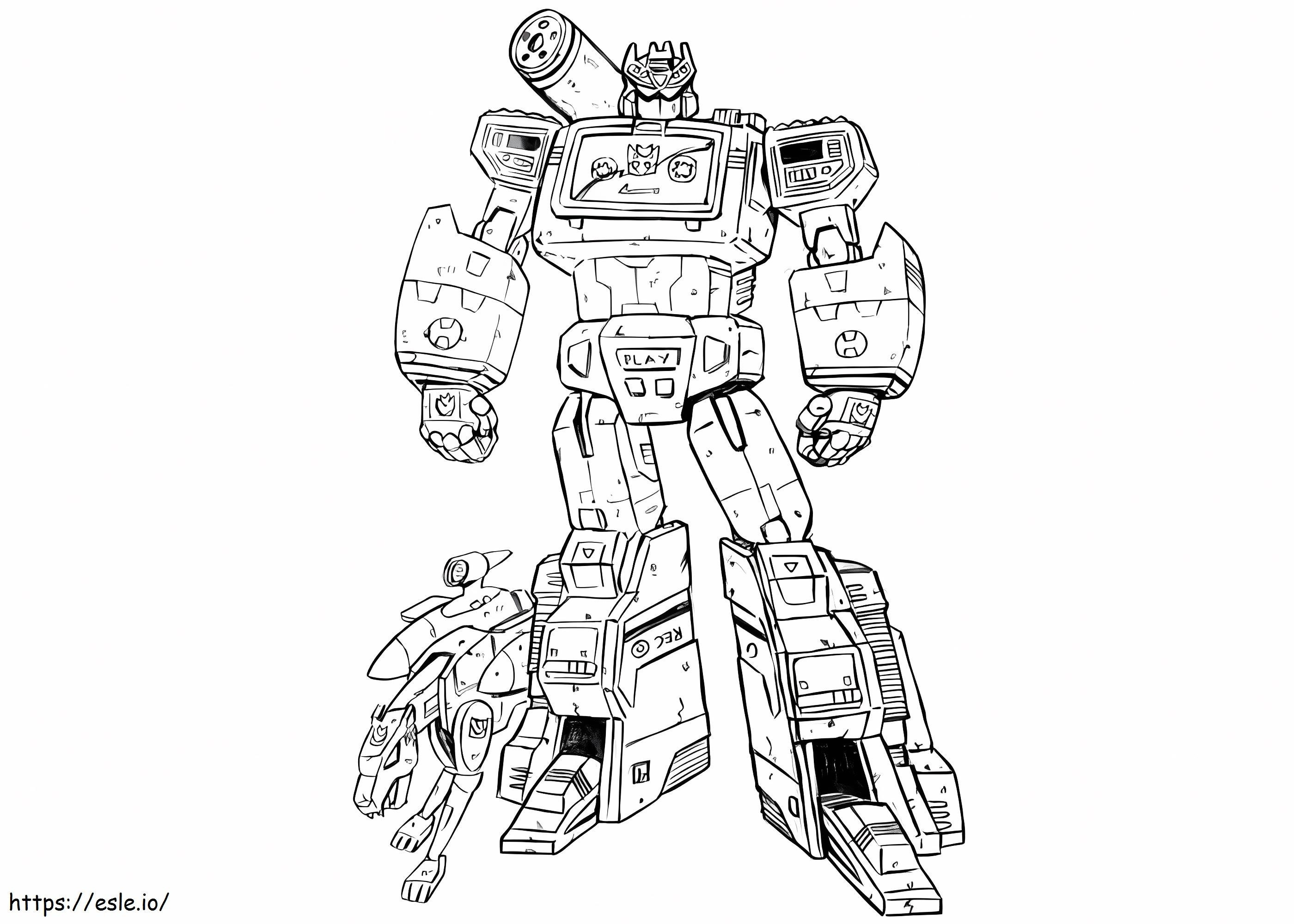 Transformers 4 coloring page