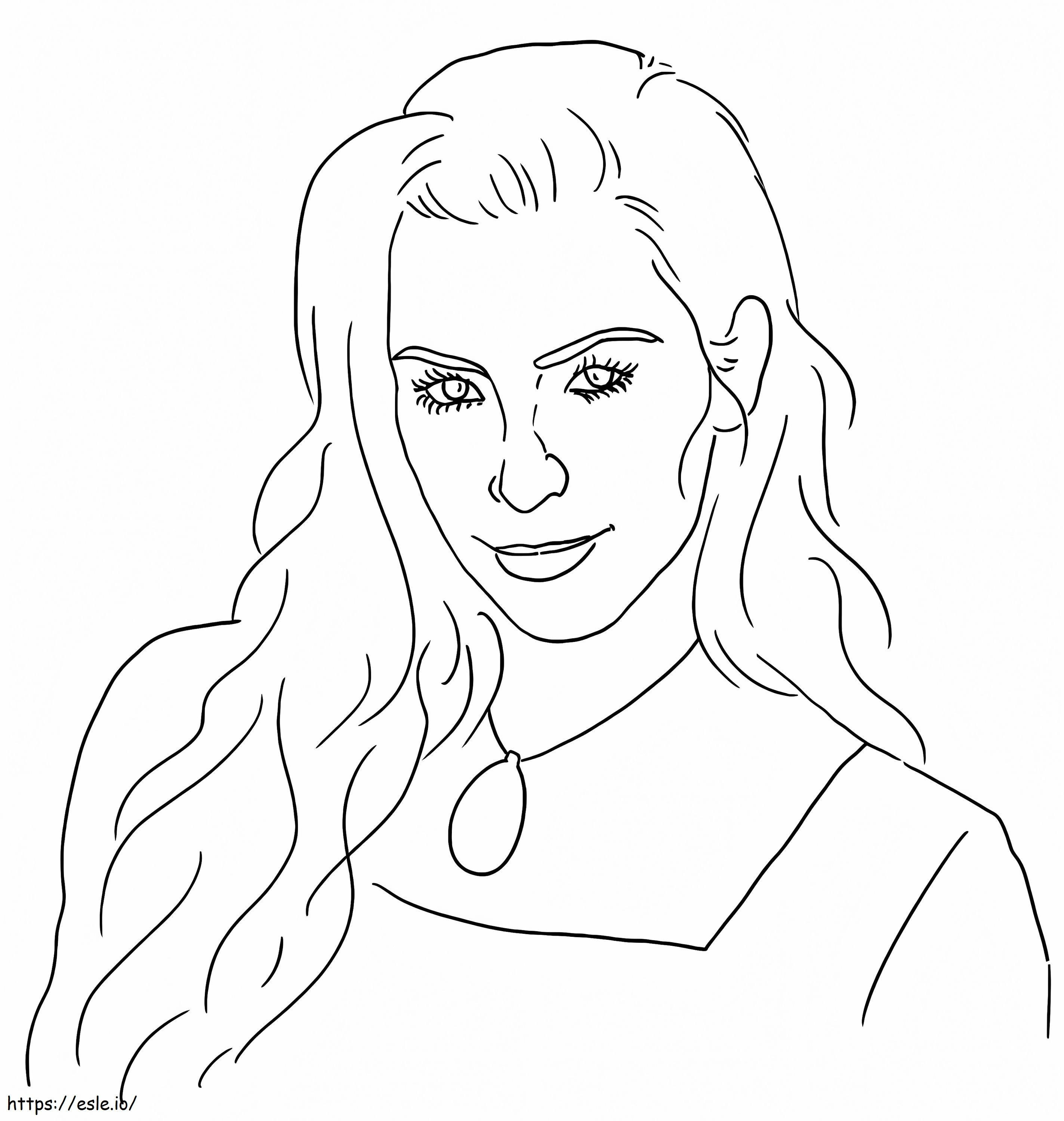 Linda Kim Kardashian para colorir