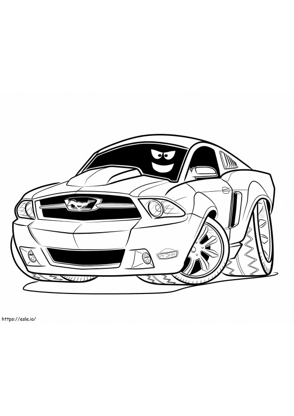Mustang da stampare