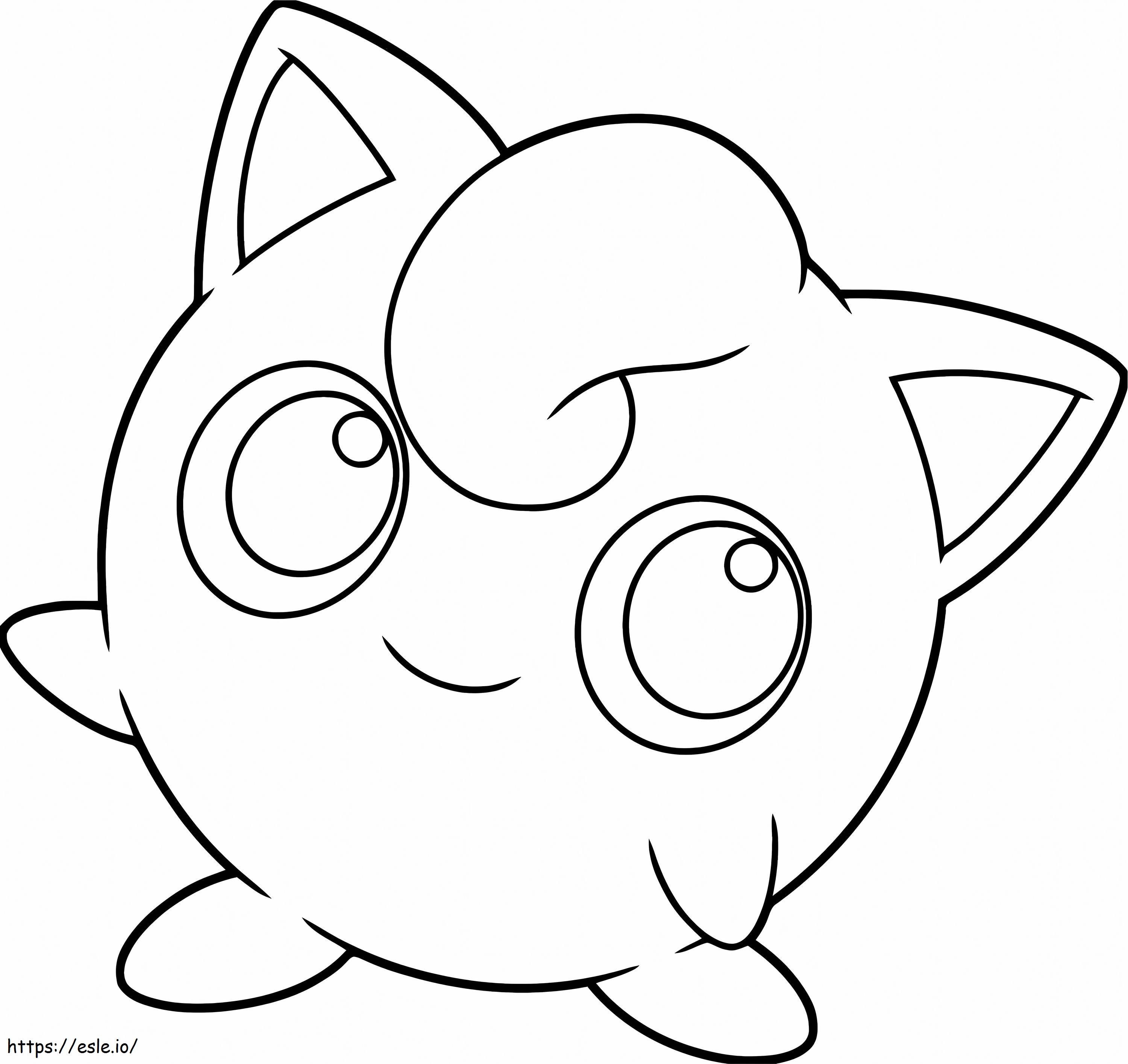 jigglypuff coloring page png pokemon