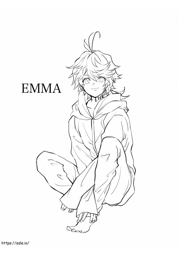 Emma coloring page