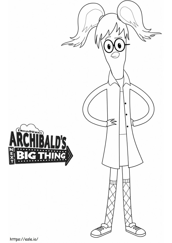 Loy From Archibald coloring page