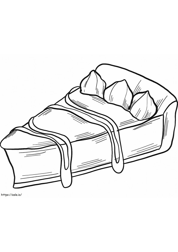 Small Piece Of Pie coloring page