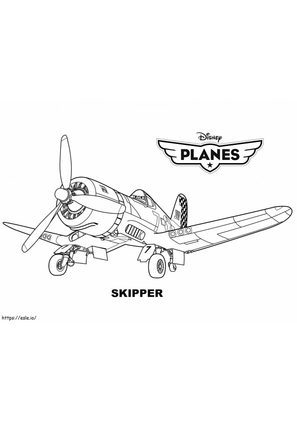 Skipper coloring page