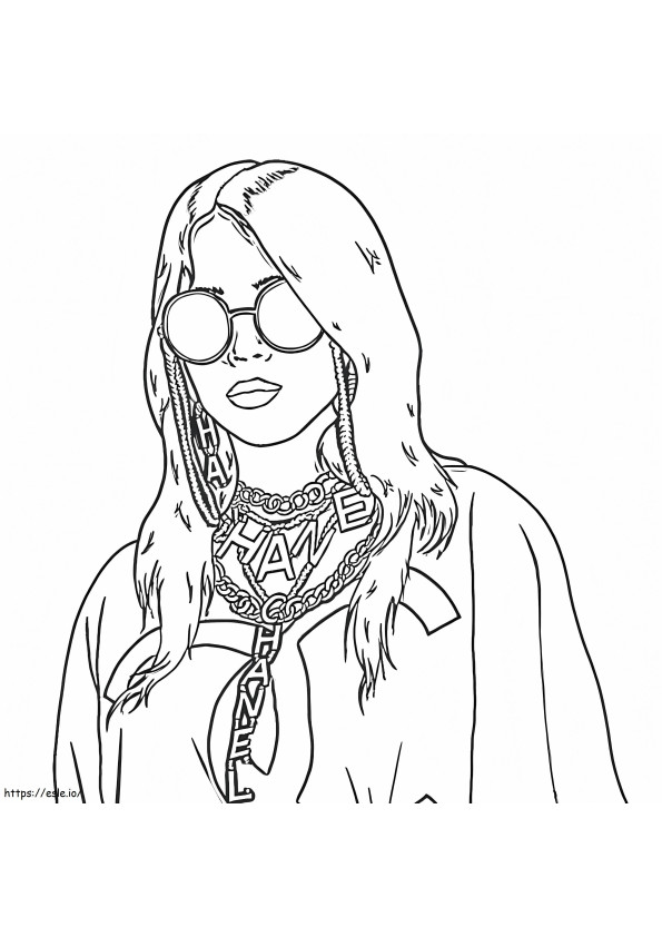 Billie Eilish cu Chanel