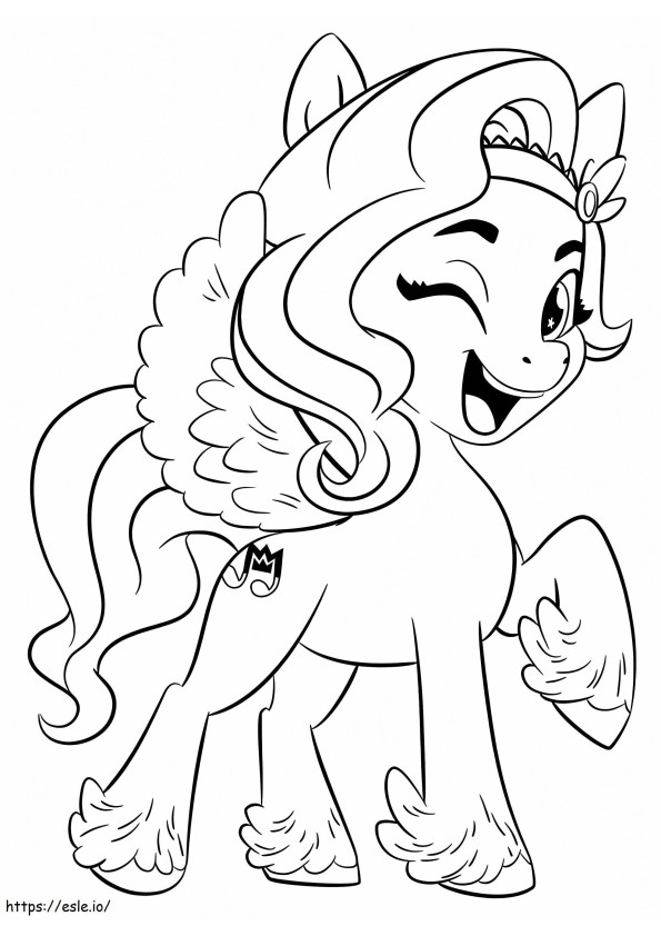 Lovely Pip Petals coloring page