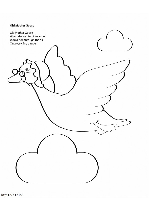 Mother Goose 9 coloring page
