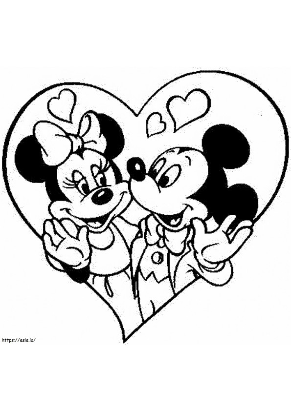  Livro de Colorir Minnie Mouse Páginas Love Mickey Coloringstar 1000X957 24 para colorir