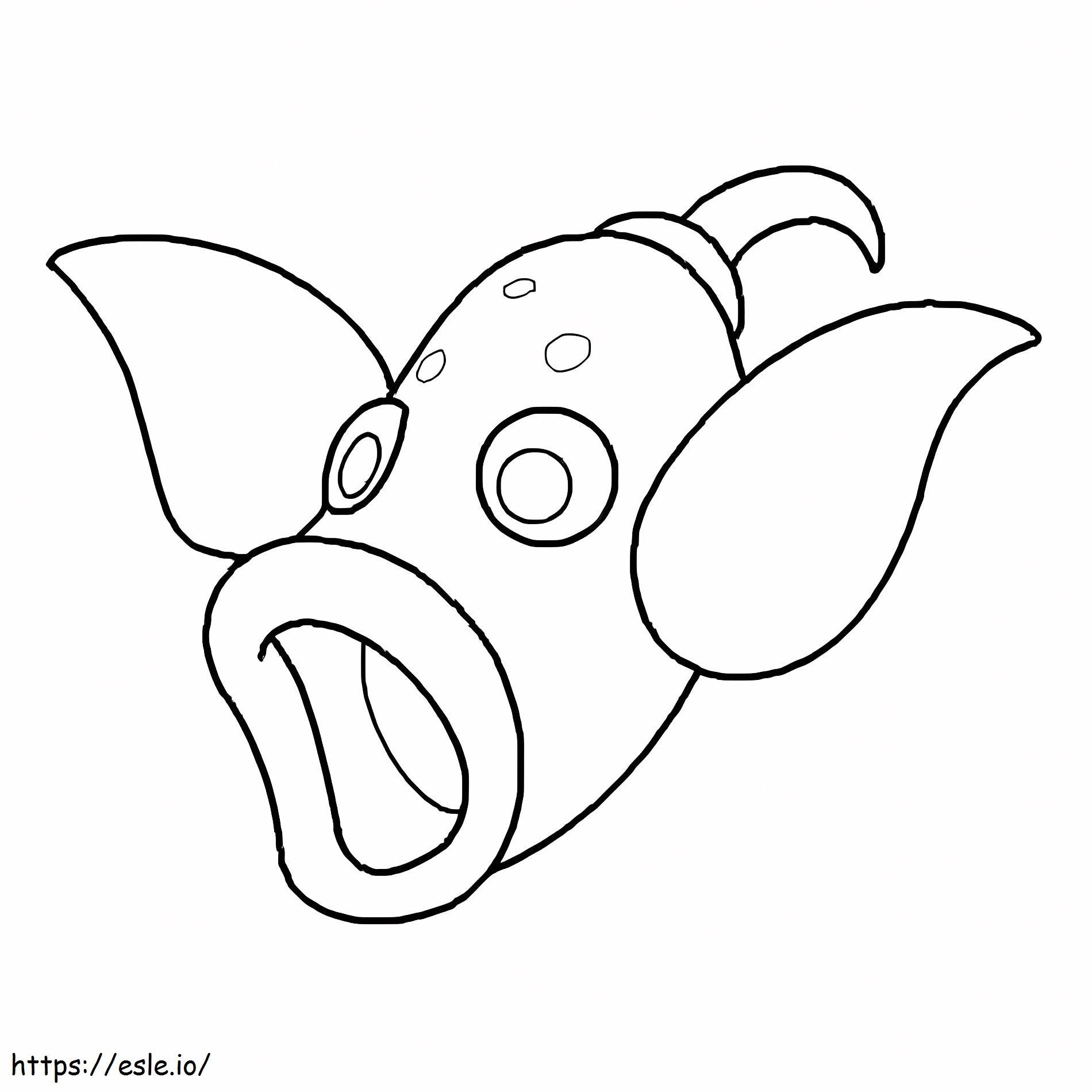 Coloriage Pokemon Gen 1 Clochette à imprimer dessin