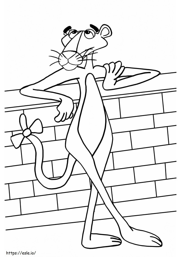 Pink Panther 2 coloring page