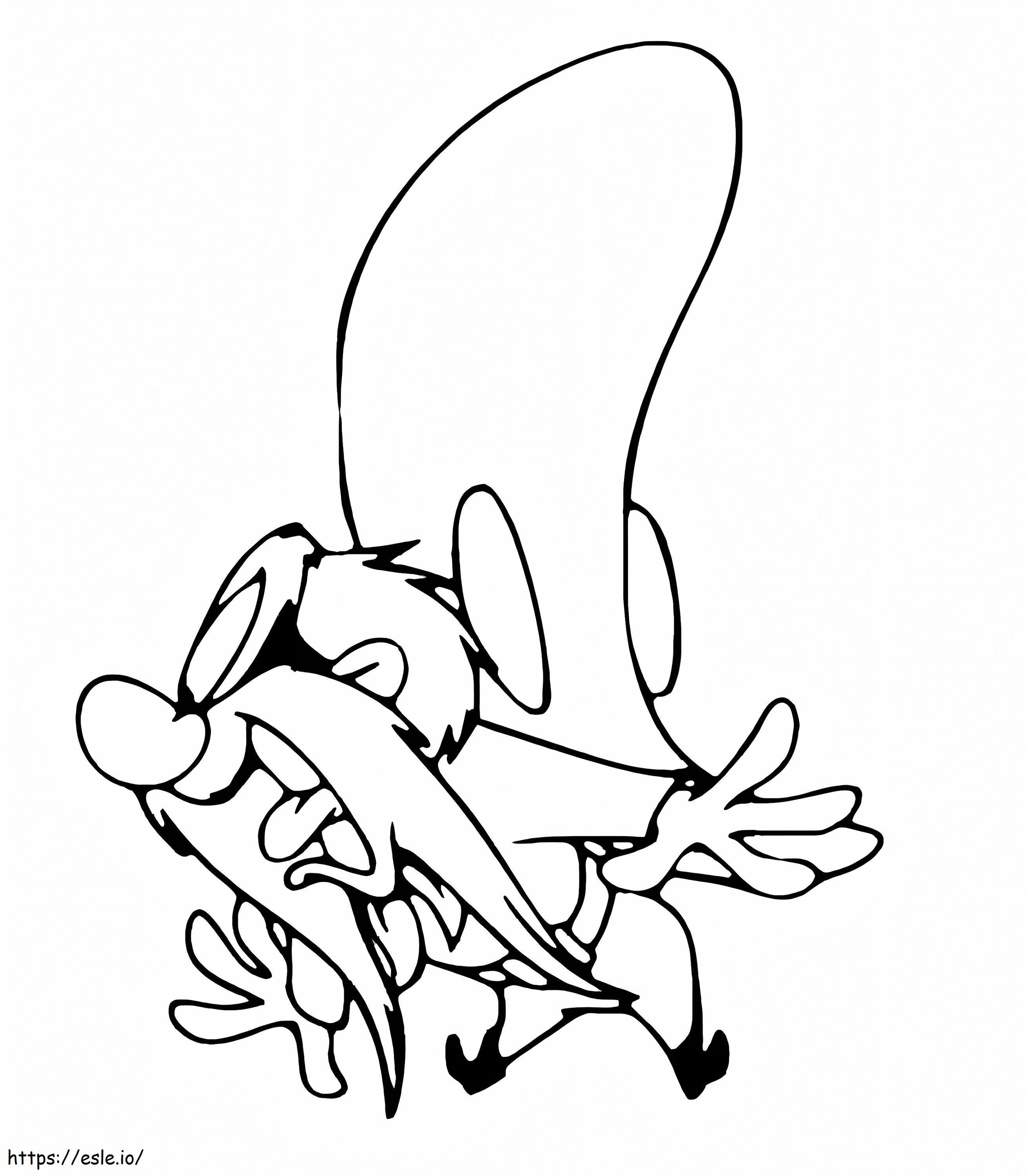 Yosemite Sam Is Scary coloring page
