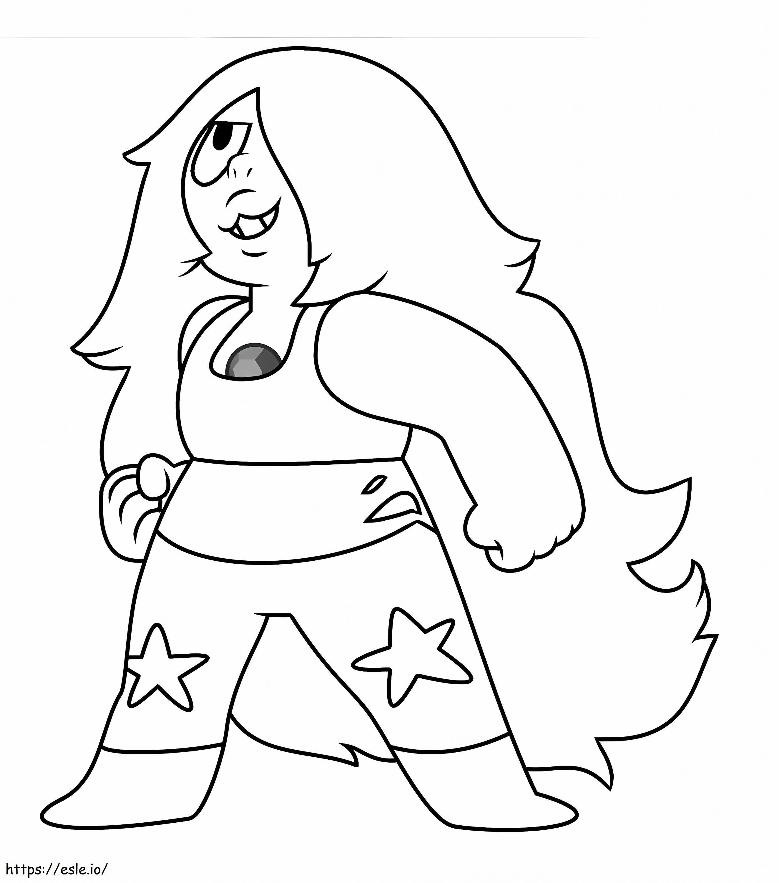 Steven Universe Amethyst coloring page