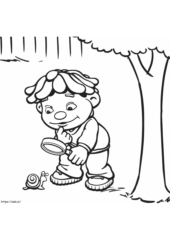 Young Scientist 1 coloring page