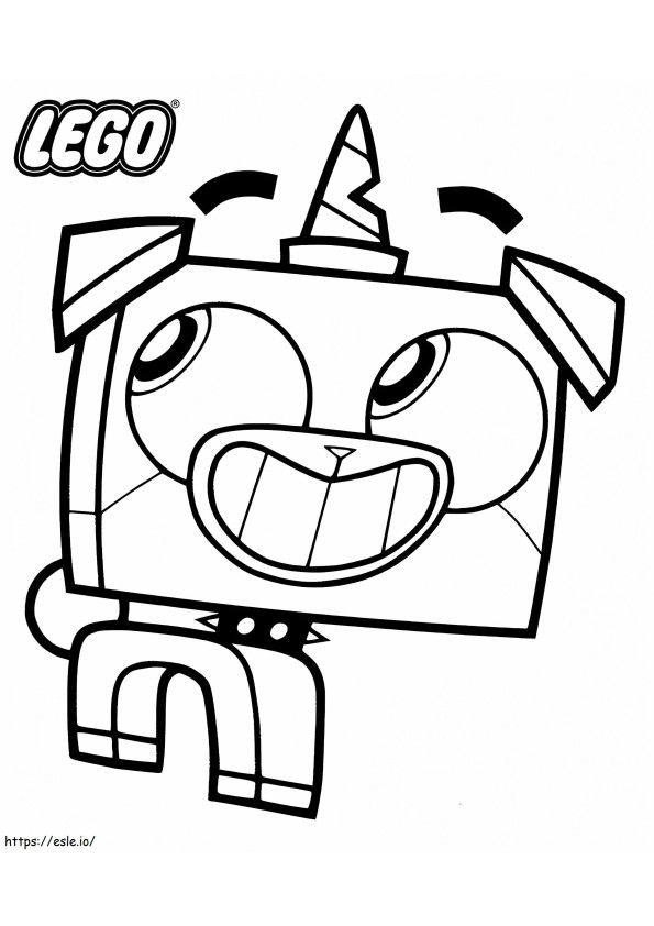 Puppycorn From Unikitty coloring page