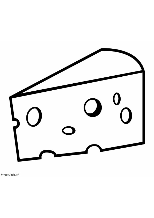Regular Cheese 1 coloring page