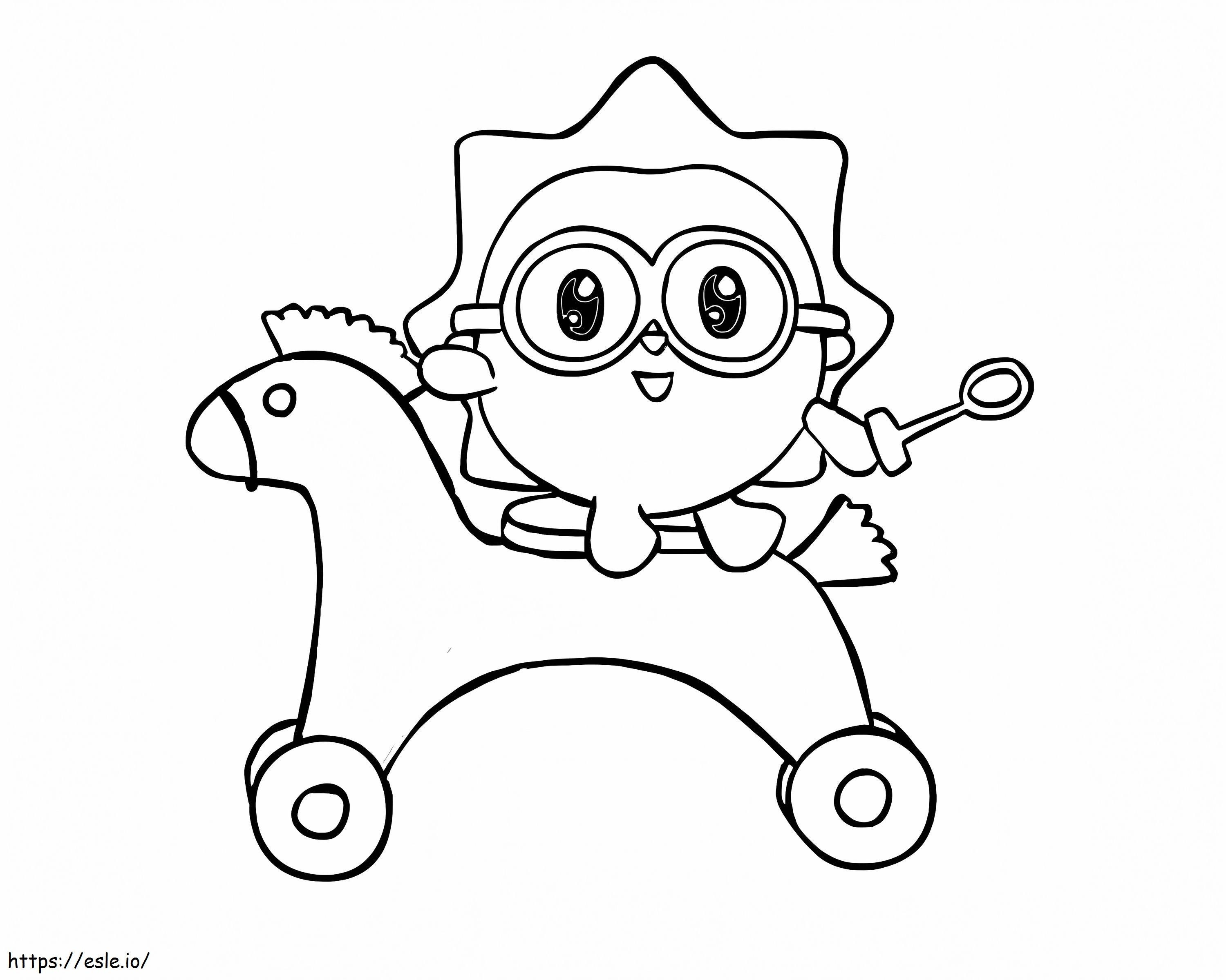 Happy Chichi coloring page