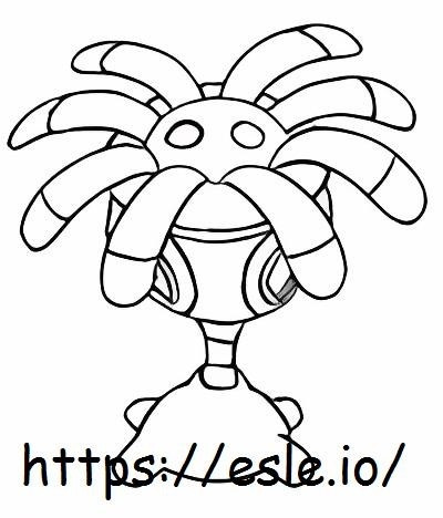 Lileep coloring page