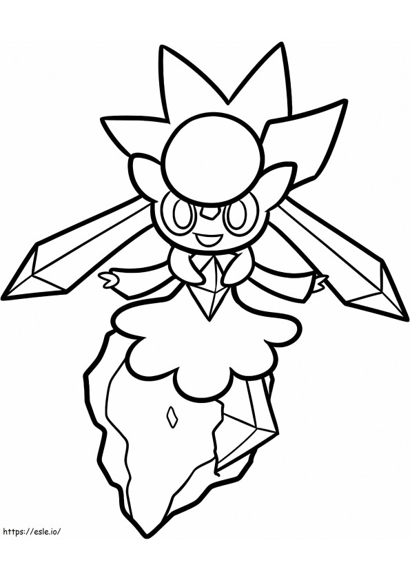 Pokémon mignon Diancie