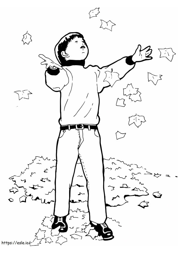 Fall 1 coloring page