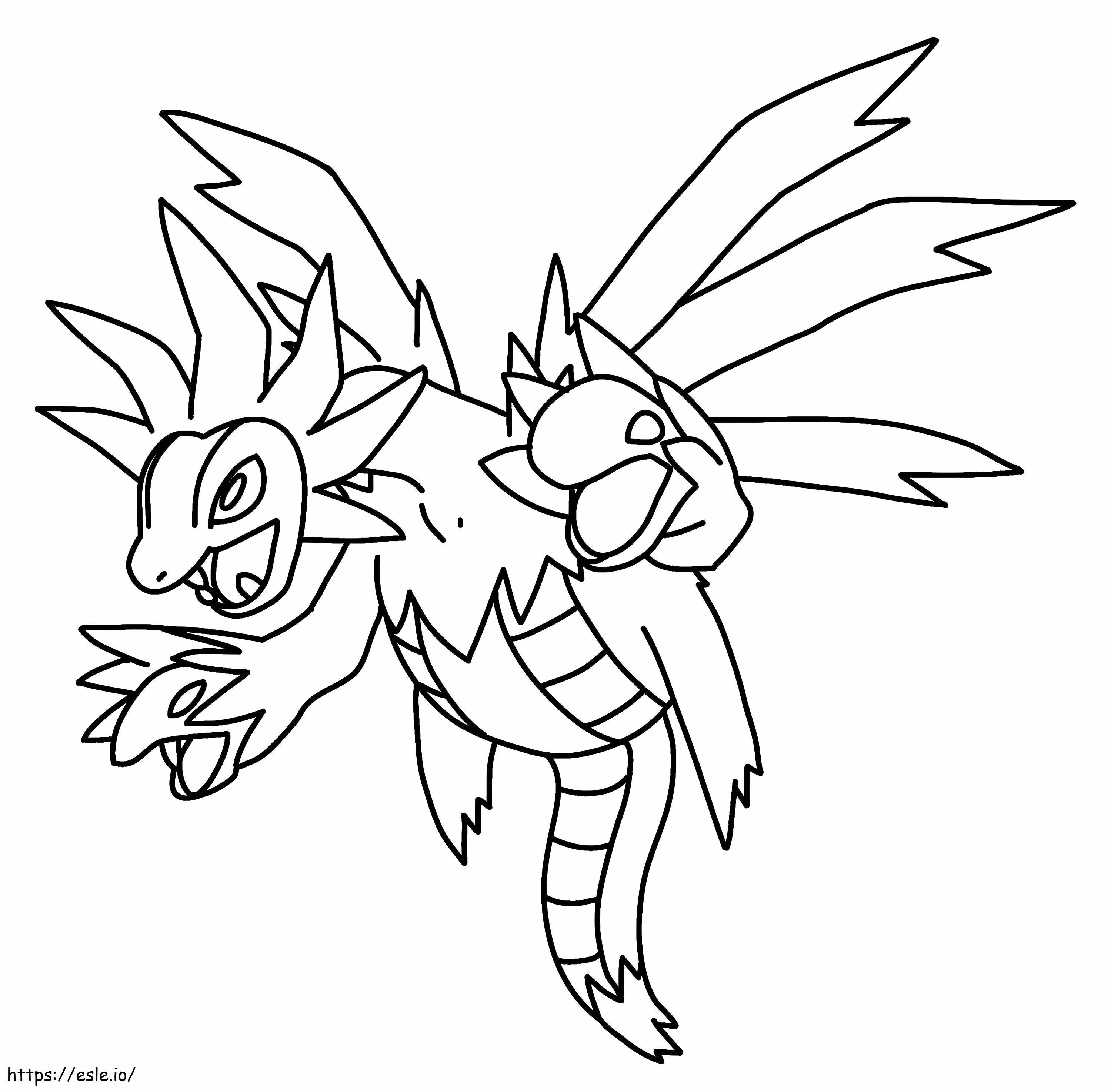 Hydreigon Pokémon kifestő