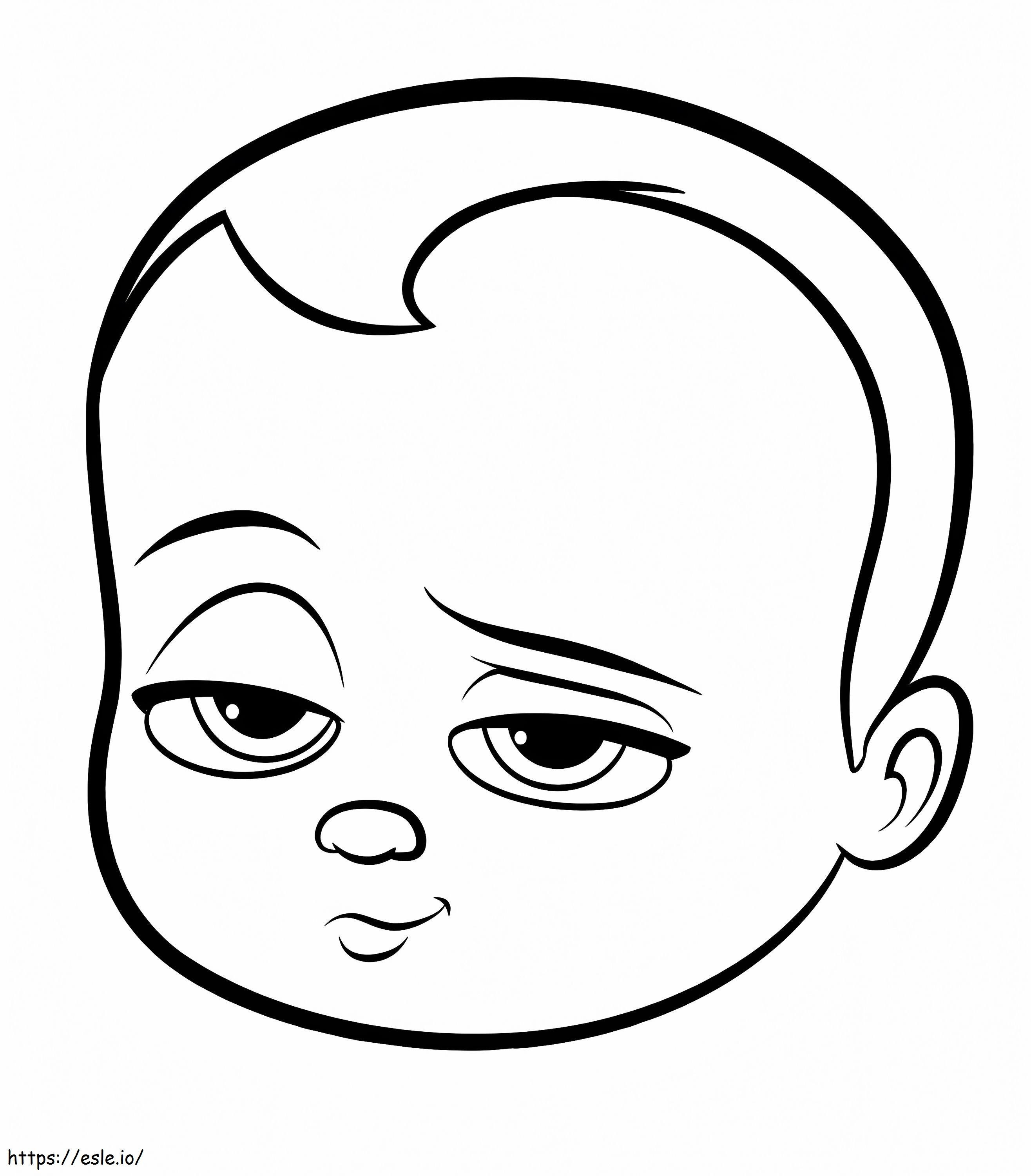Baby Boss 4 Coloring Pages 1 coloring page