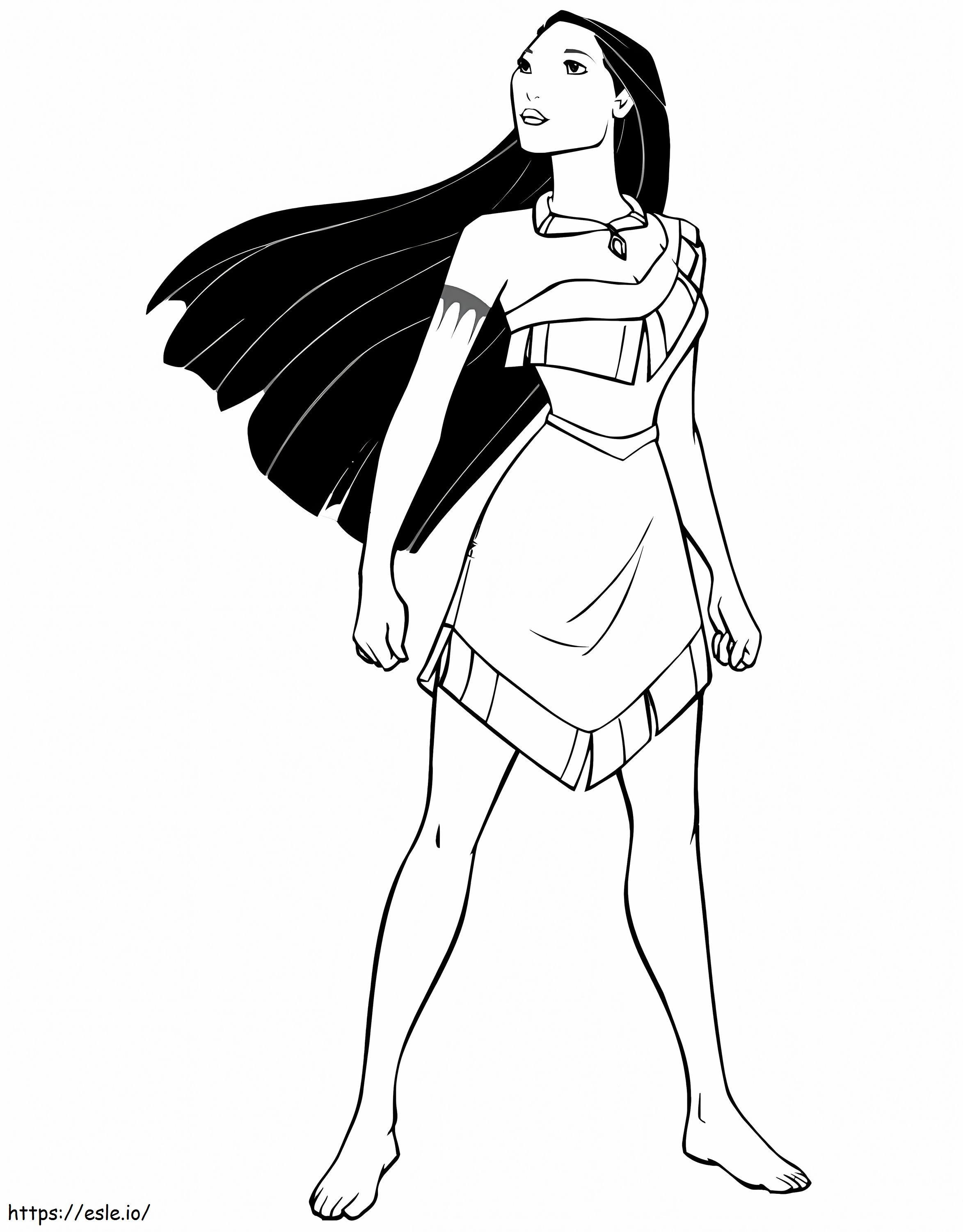Disney Pocahontas Coloring coloring page