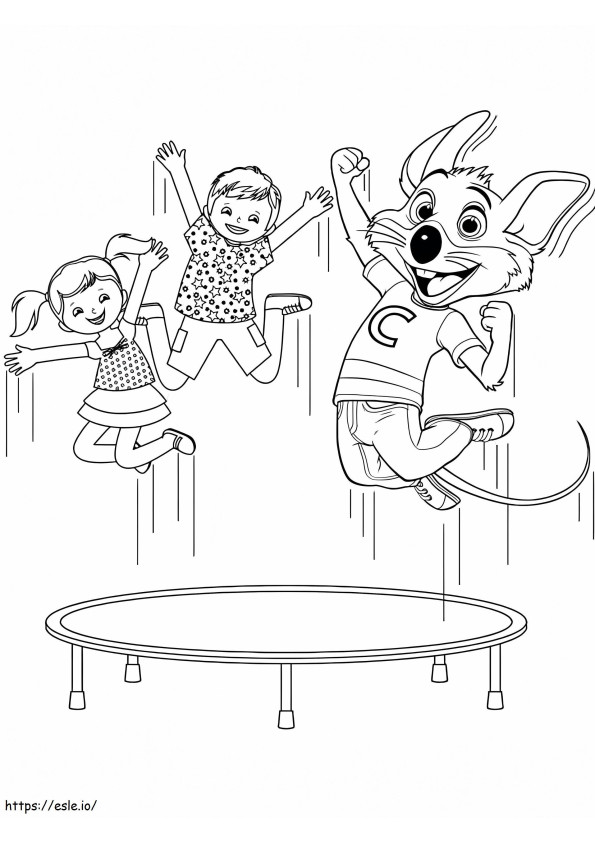 Tulostettava Chuck E. Cheese