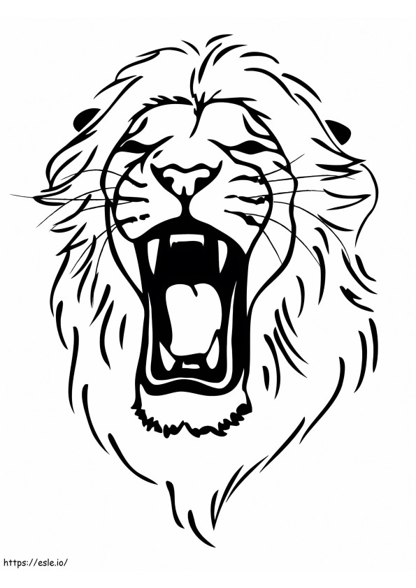 Lion Face Tattoo