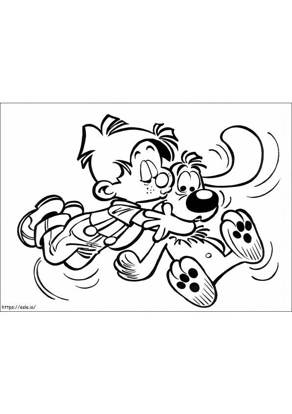 Billy And Buddy 8 coloring page