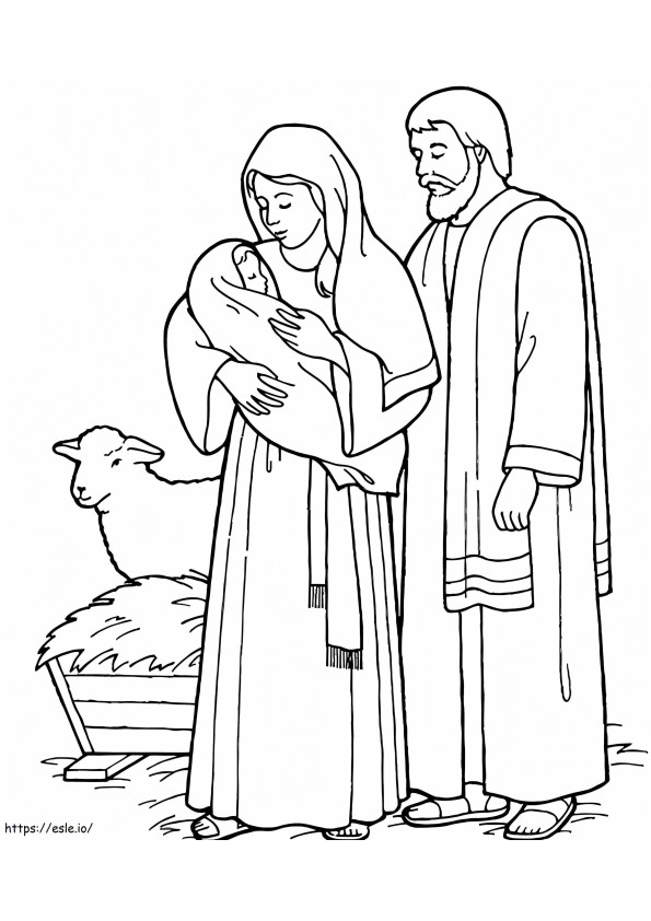 Abraham And Sarah 15 coloring page