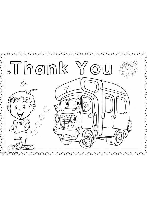 Thank You Key Workers coloring page