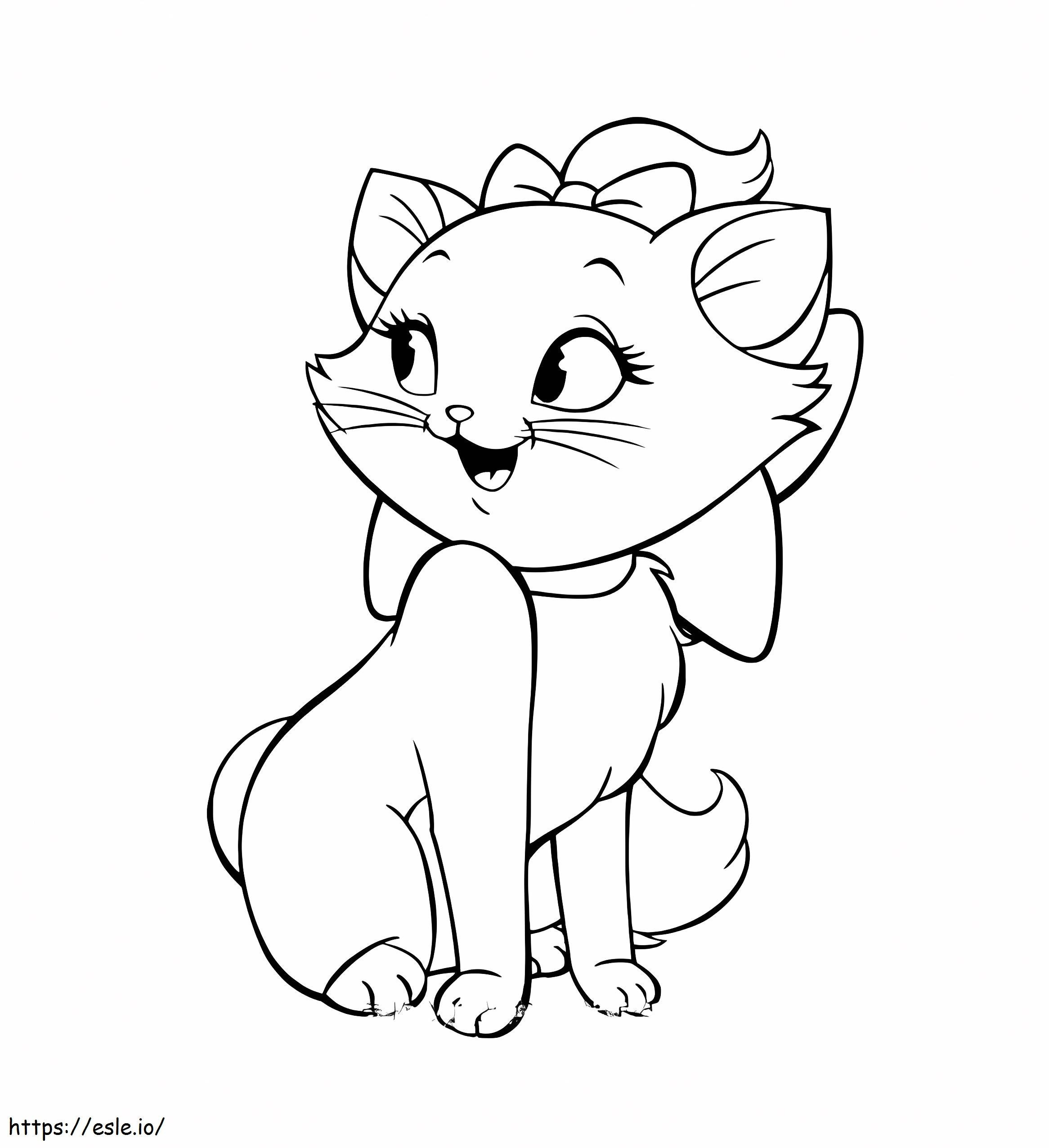 Marie Cat Coloring Page Free Coloring Pages coloring page