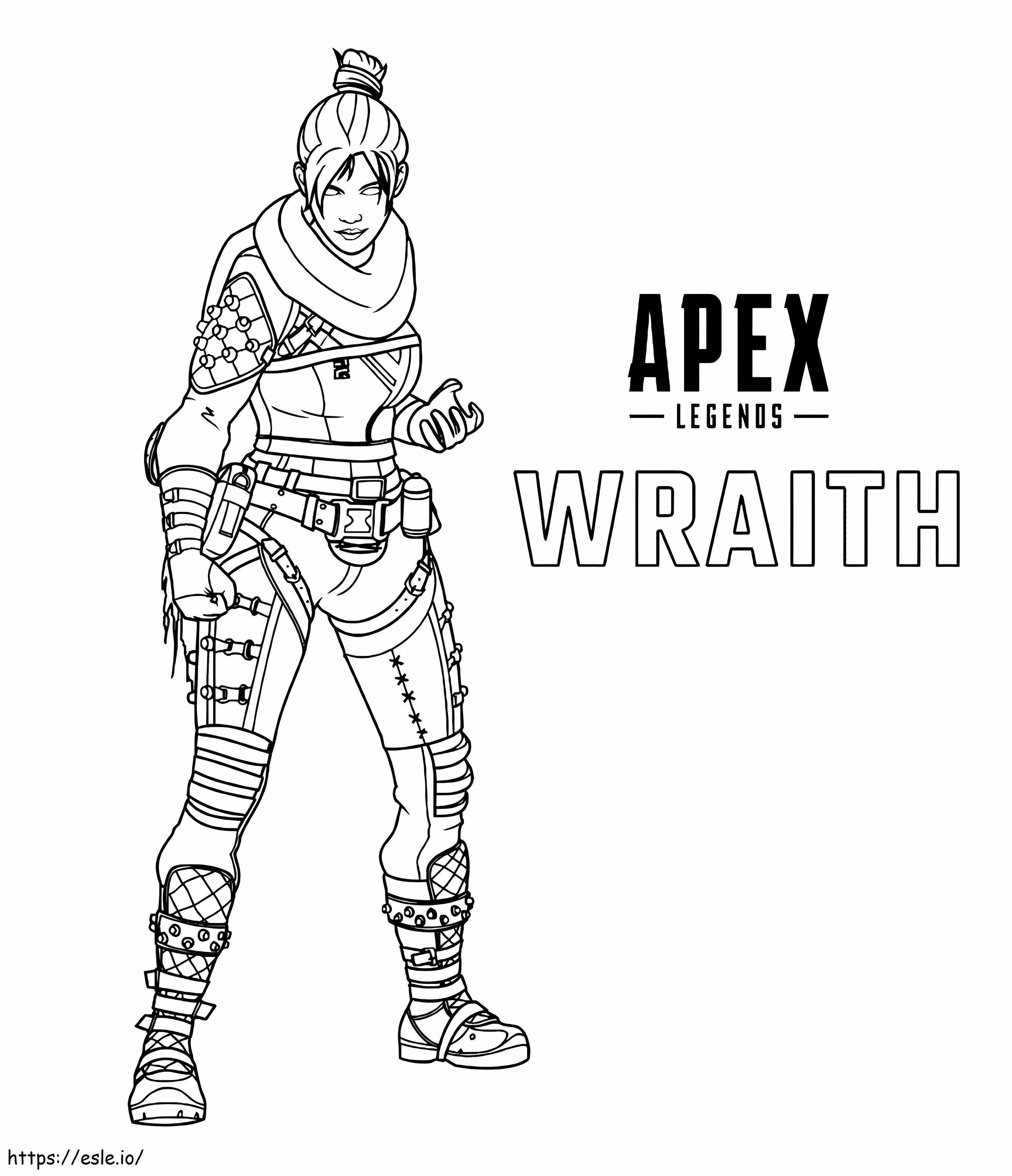 Apex Legends 0001 Wraith coloring page