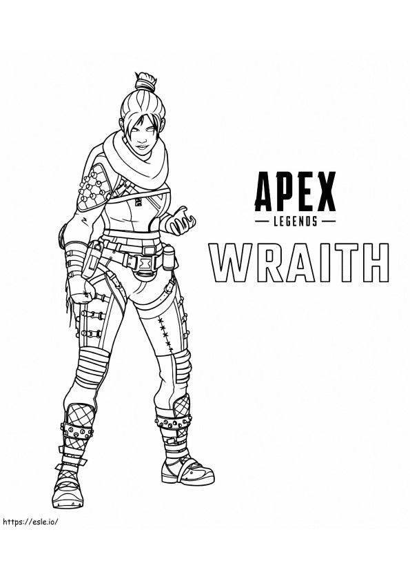 Apex Legends 0001 Wraith coloring page