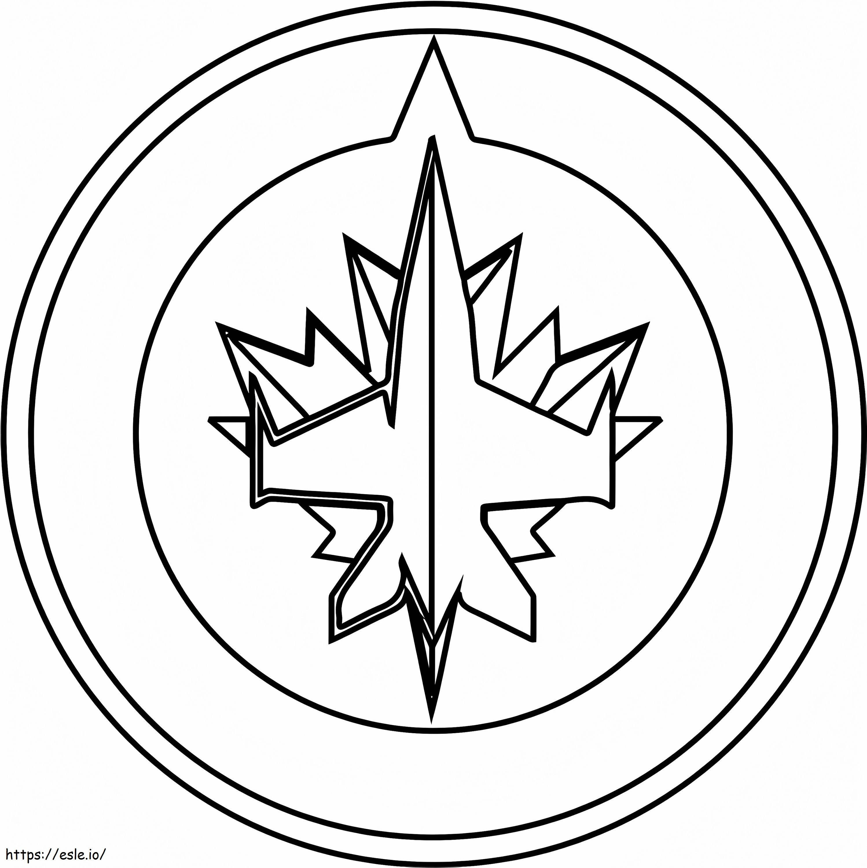 Winnipeg Jetsin logo värityskuva