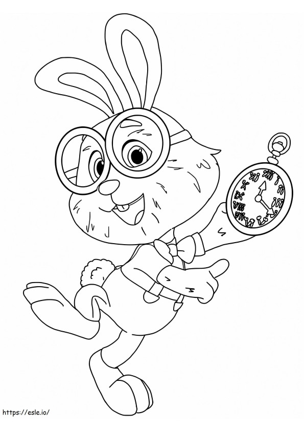 Fergie From Alices Wonderland Bakery coloring page