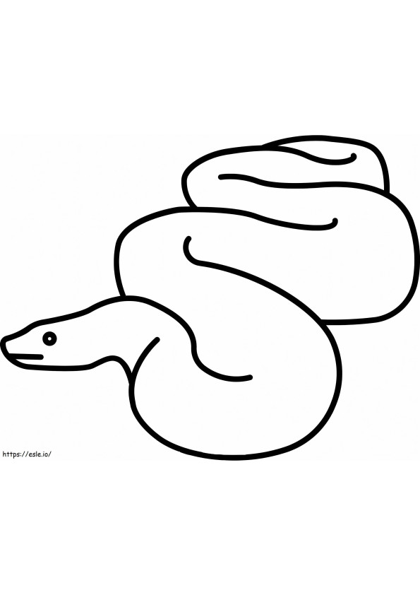 A Simple Anaconda