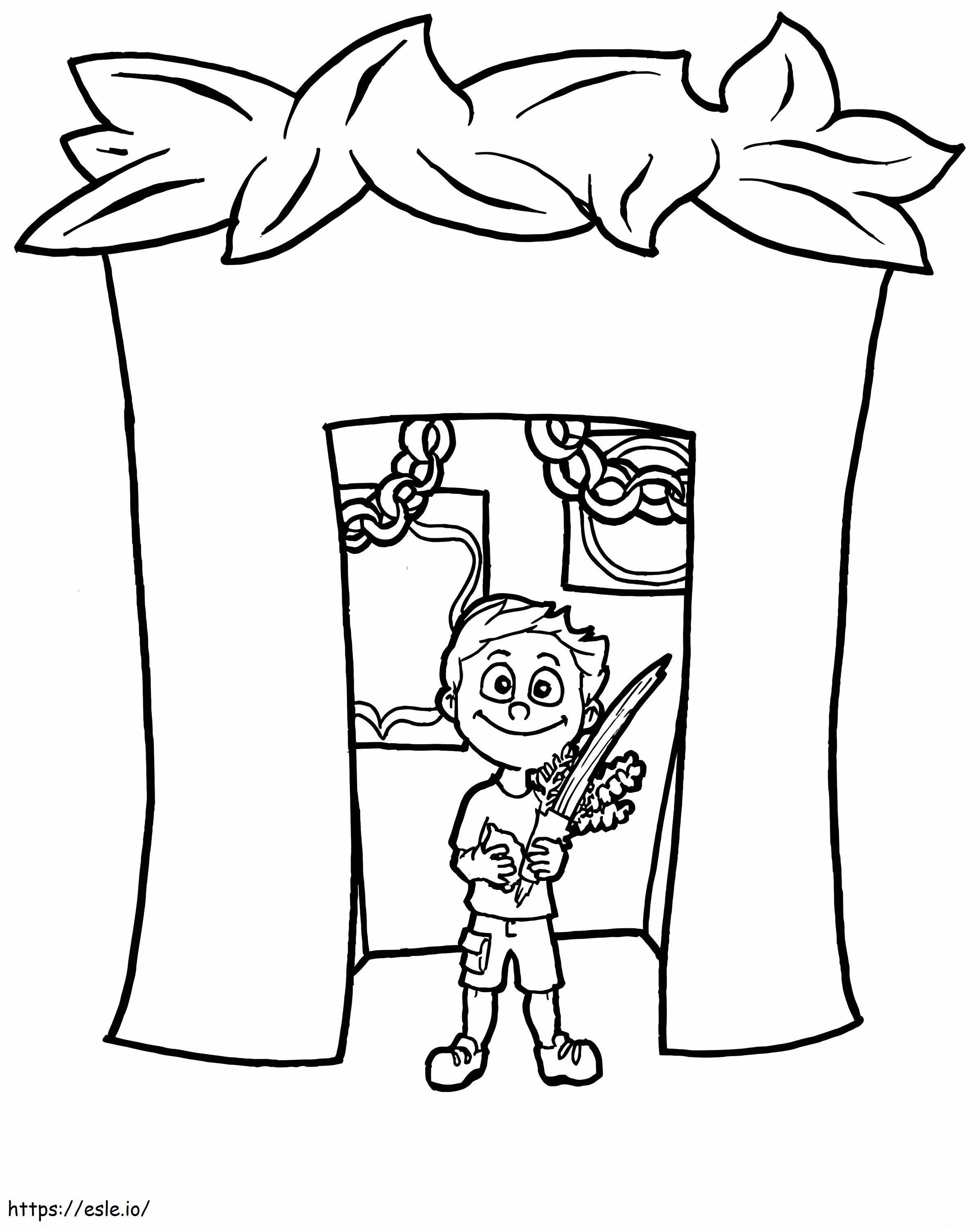 Socks 5 coloring page