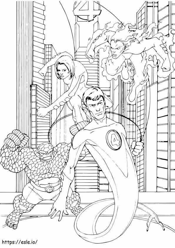 Hero And Game coloring page
