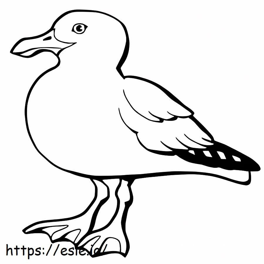 Normal Seagulls coloring page