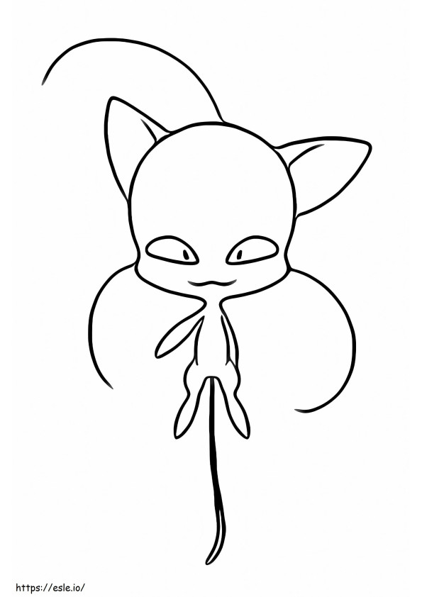 Garment coloring page