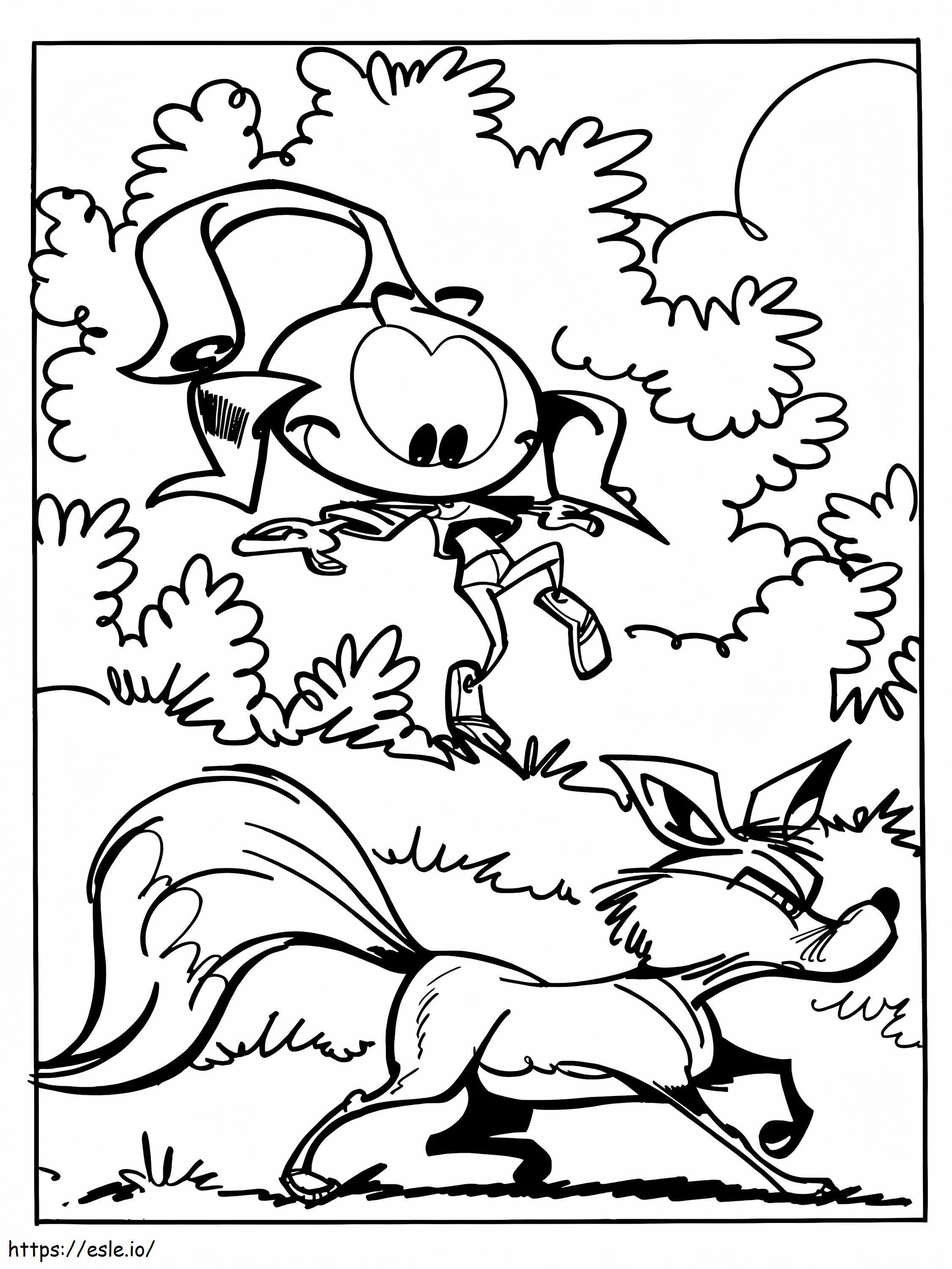 Snorks 12 coloring page