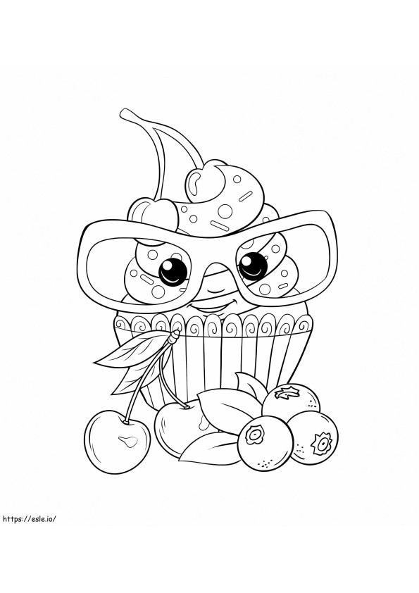 Torta Kawaii Szemüveggel