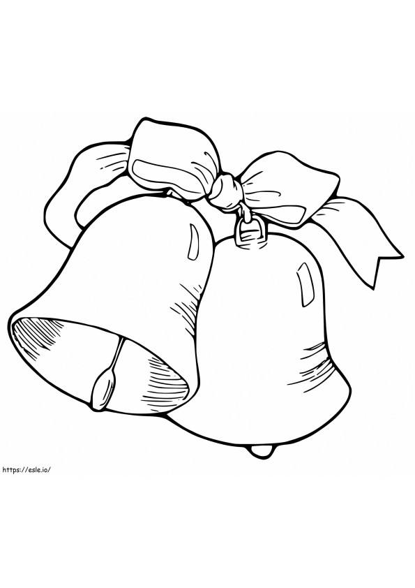 Christmas Bells 16 coloring page
