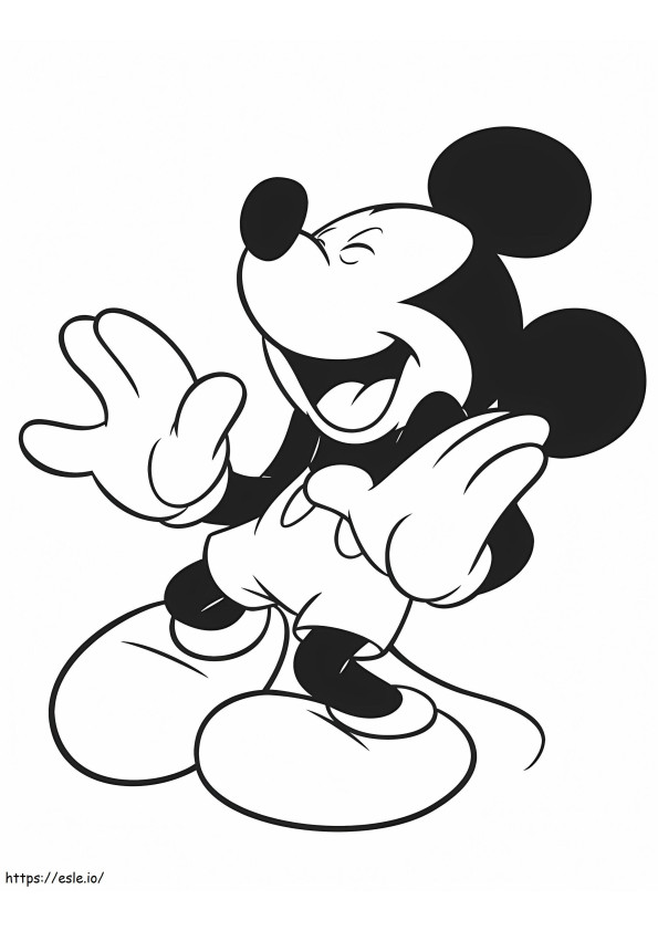  Mickey Mouse 27 9704 de colorat