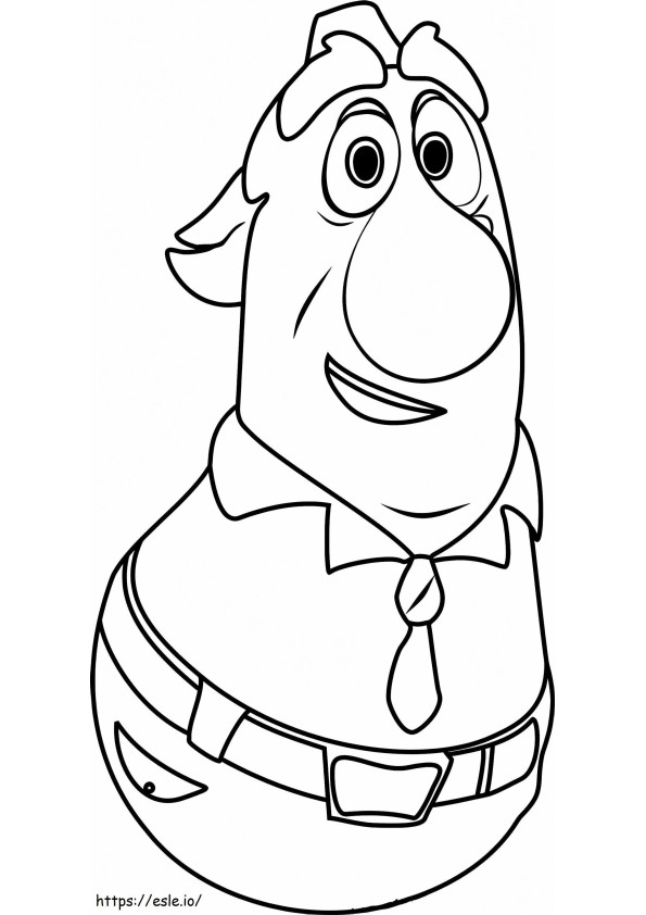 Ichabeezer A4 coloring page