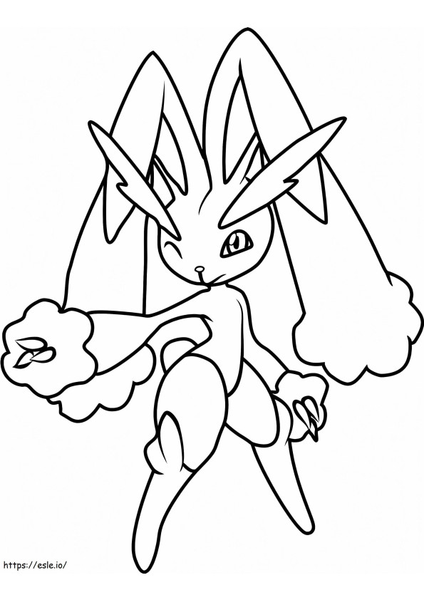 Lopunny-Pokémon ausmalbilder