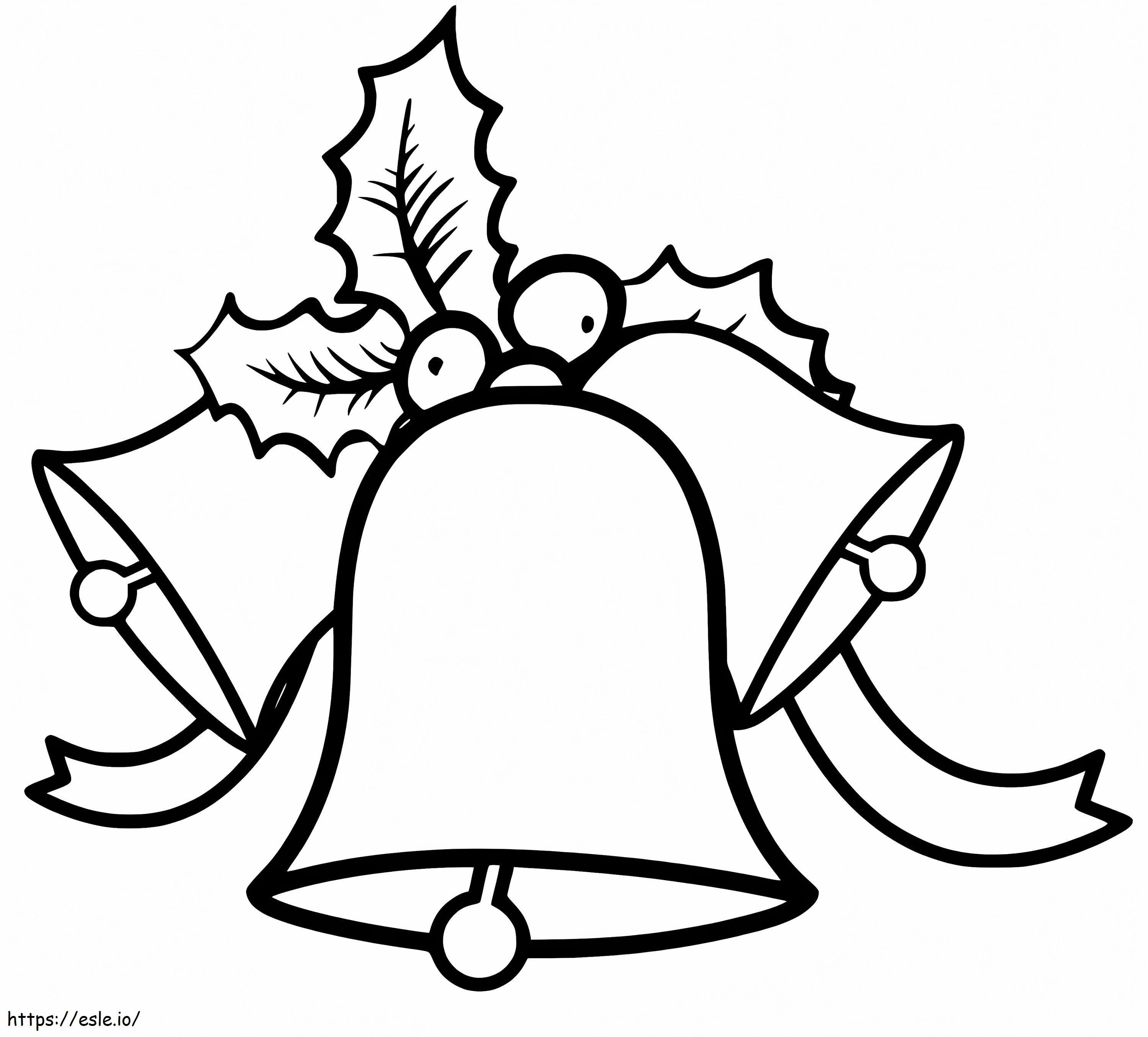 Christmas Bells 8 coloring page