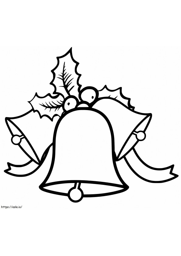 Christmas Bells 8 coloring page